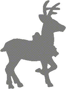 Reindeer template MAZE CREATOR TEMPLATE