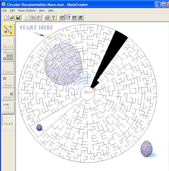 Screenshot of Maze Creator PRO 1.50